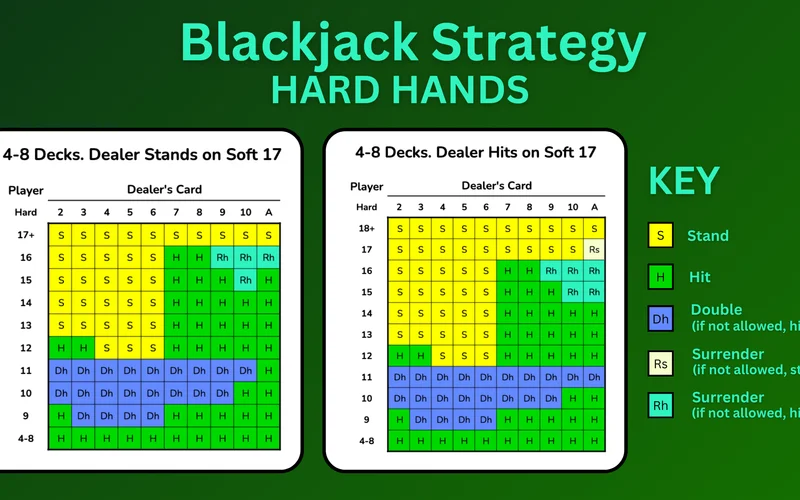888Php 888Php Classic Blackjack: Basic Strategy Charts, Double Down Rules & Split Hands mechanical walkthrough and table diagram